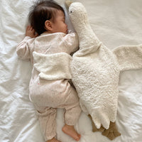 Soft Toy Cuddly Goose L | White
